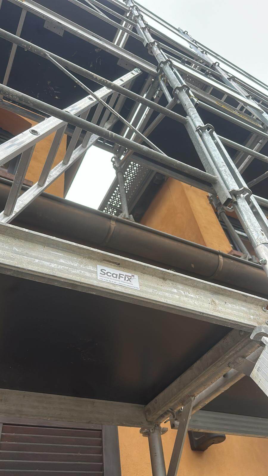 plancher-echafaudage-scafix-utilisé